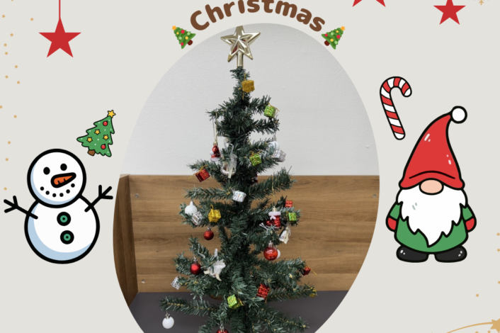 事業所をクリスマス仕様に🎄🎁