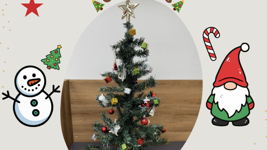 事業所をクリスマス仕様に🎄🎁