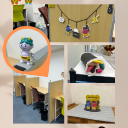 事業所内を節分仕様にしました👹✨️